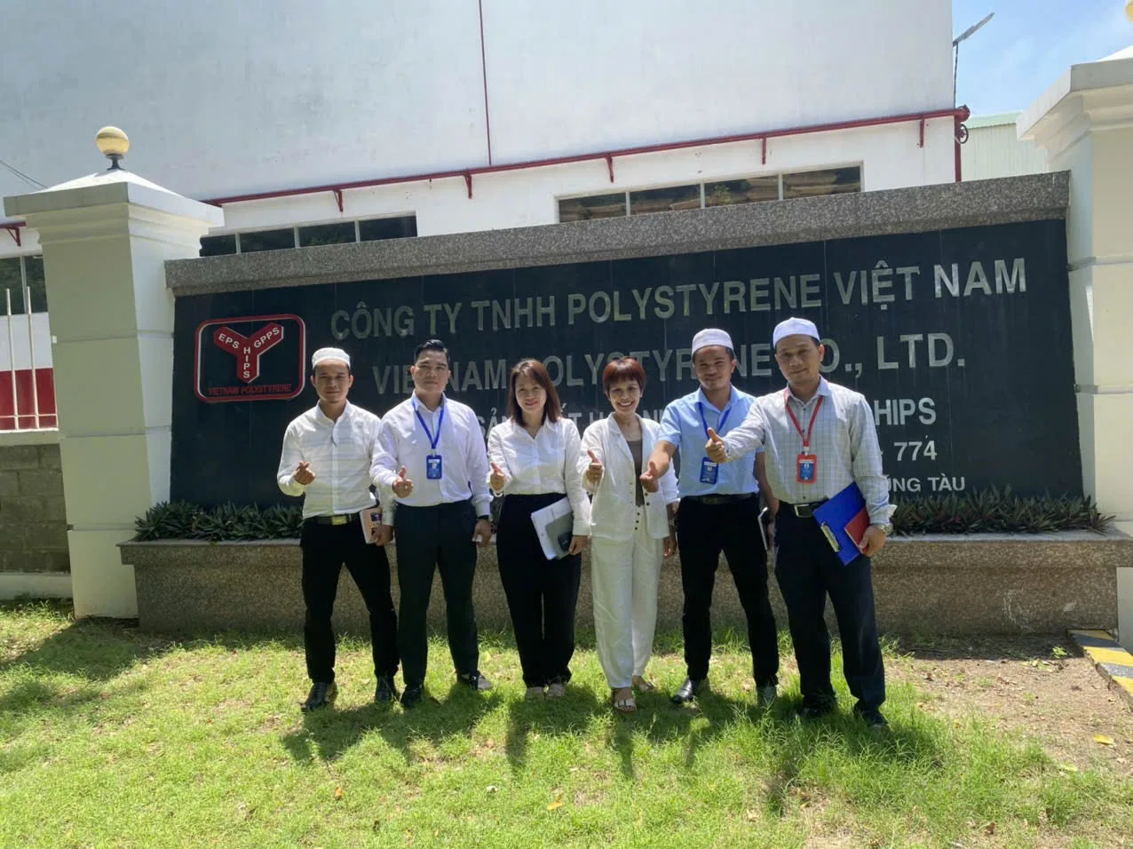 Đoàn đánh giá Halal Việt Nam làm việc tại nhà máy doanh nghiệp ở Vũng Tàu
