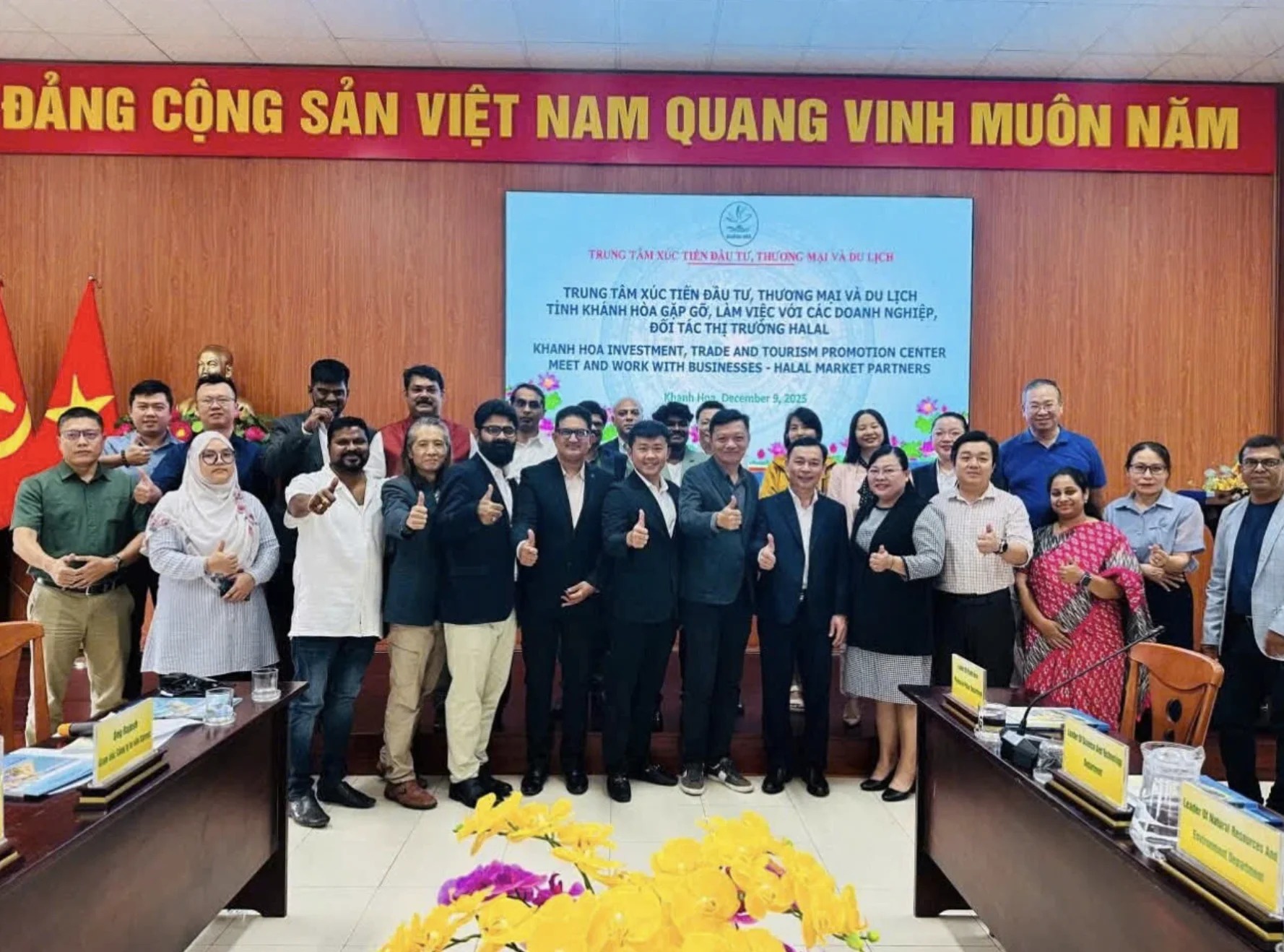 Gặp gỡ doanh nghiệp và đối tác thị trường Halal tại Khánh Hoà