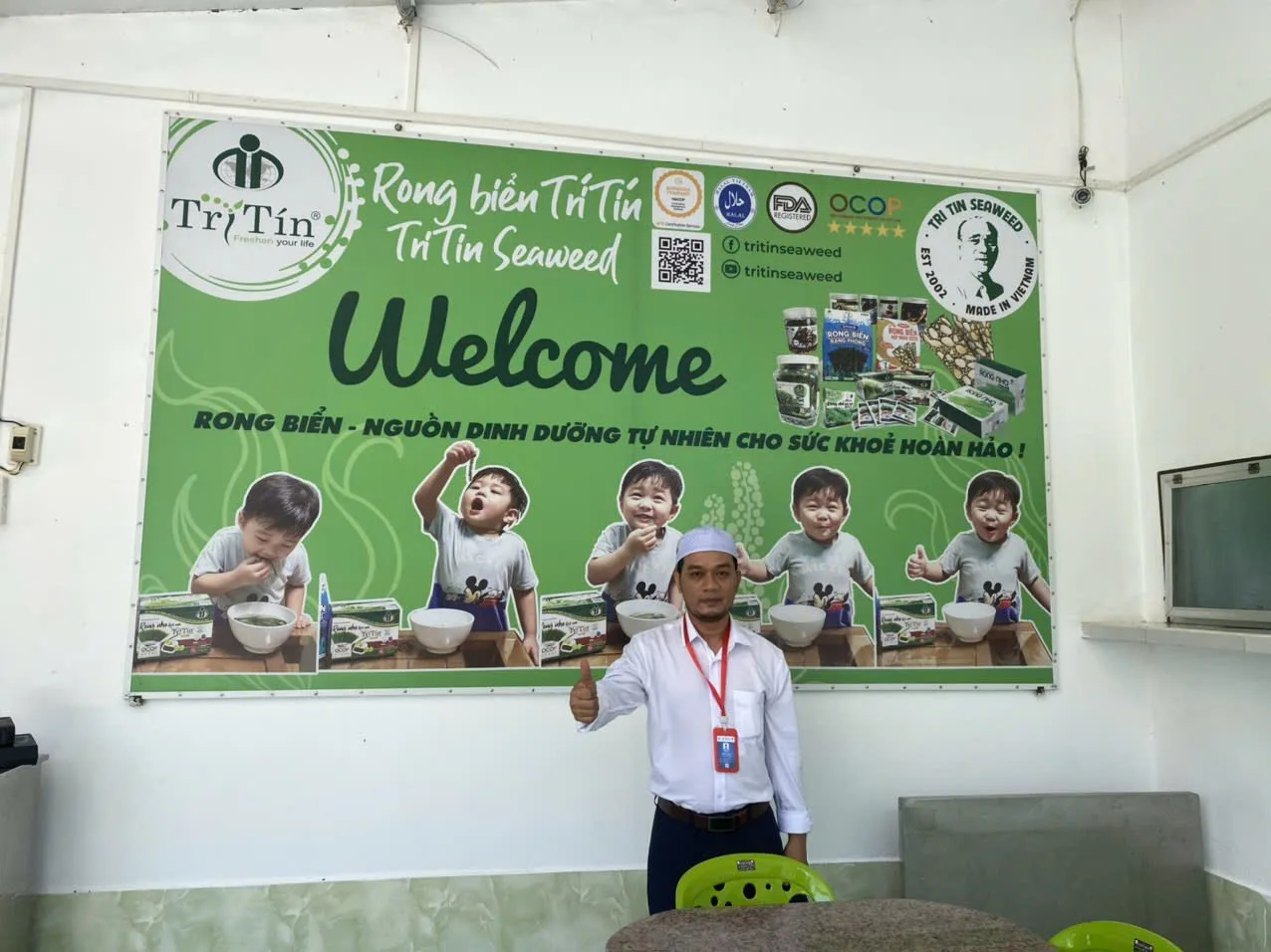 Khảo sát doanh nghiệp rong biển Trí Tín — chứng nhận Halal ngành thực phẩm